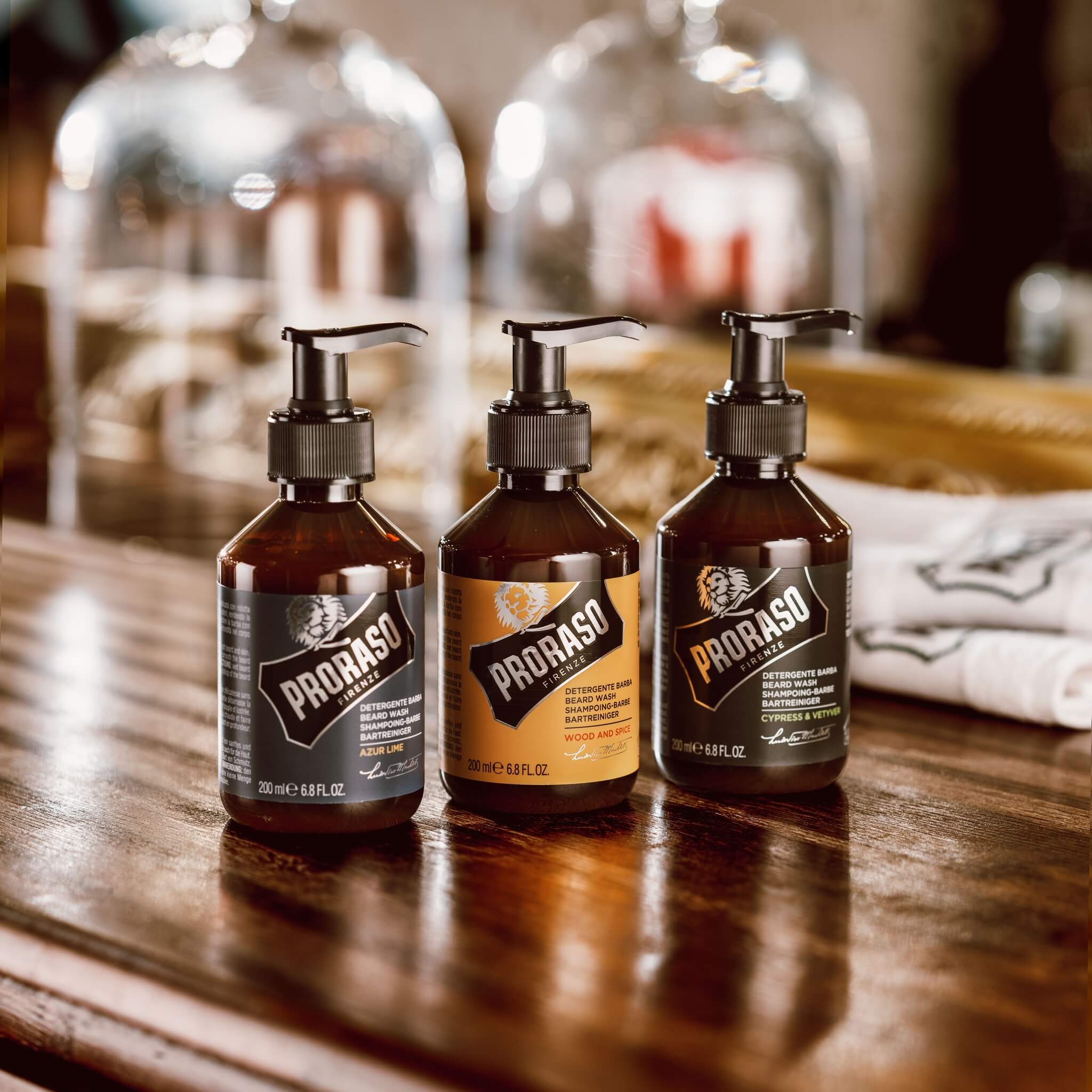 Skäggschampo, Cypress & Vetiver, 200 ml.