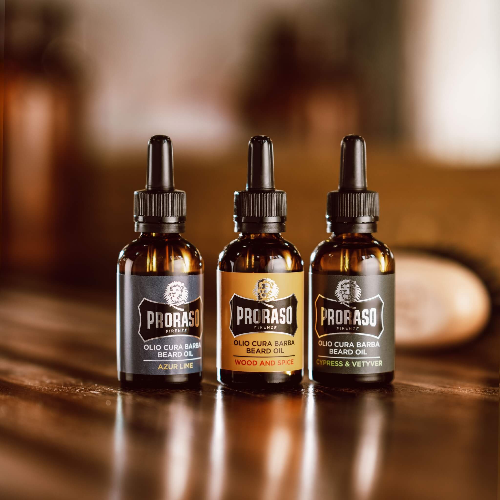 Skäggolja, Cypress & Vetiver, 30 ml.