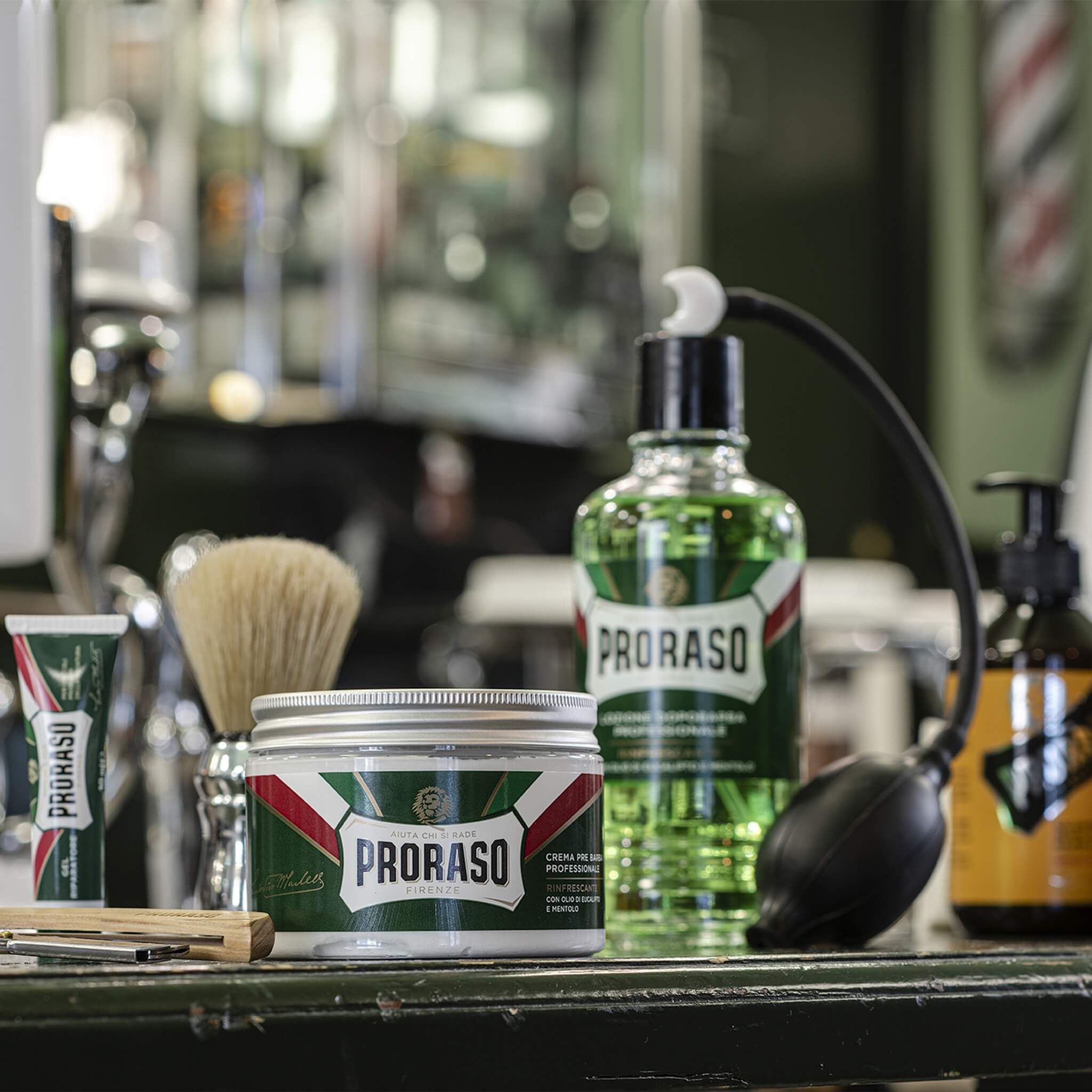 Pre-shave Cream - Refresh, Eucalyptus & Menthol, 300 ml (Salong)