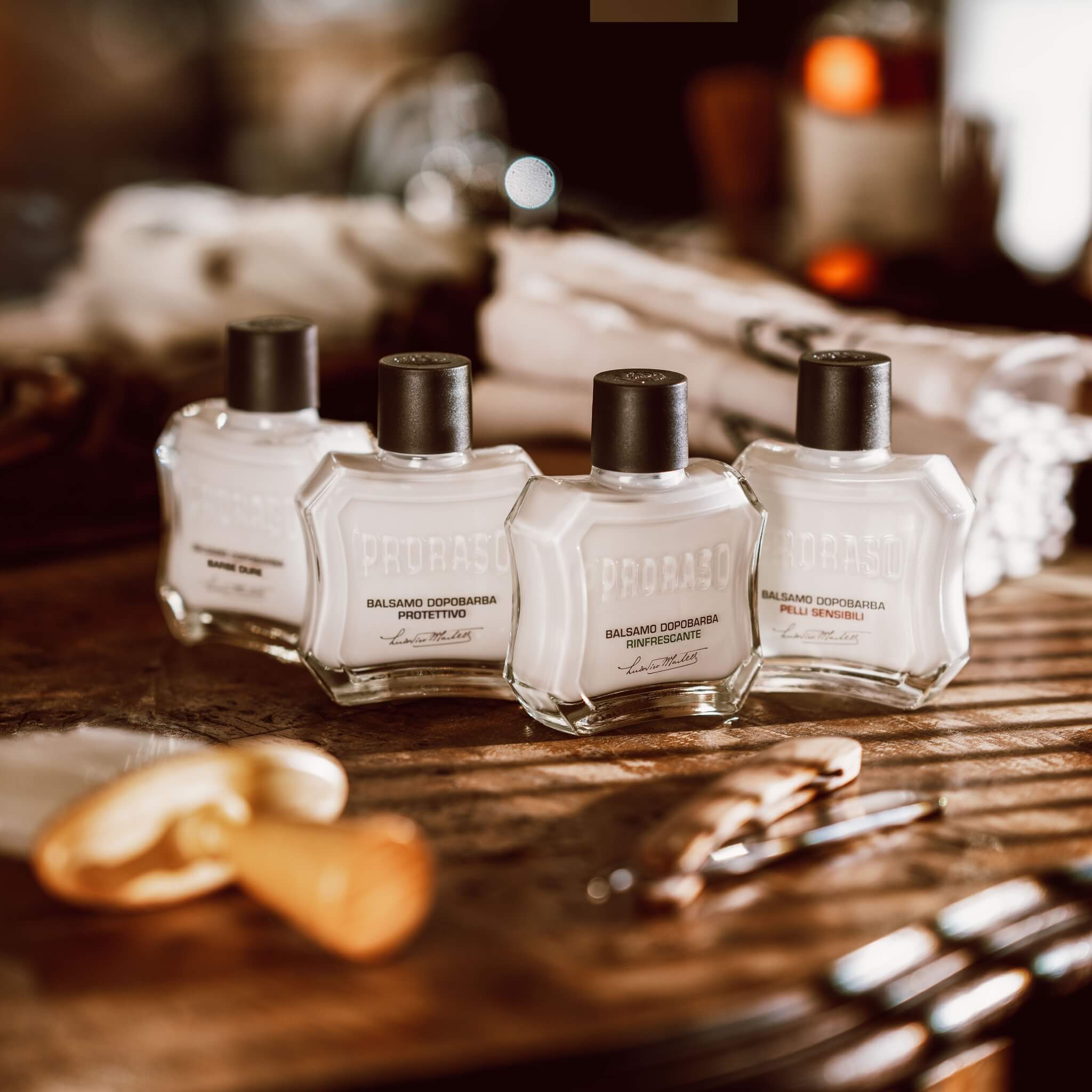 Aftershave Balm - Nourishing, sandelträolja och sheasmör, 100 ml.