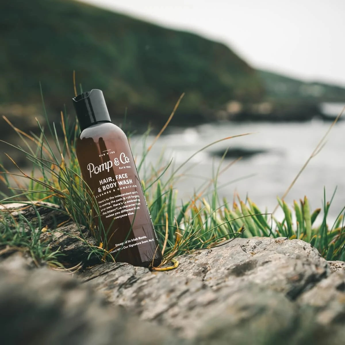 Hår-, ansikts- och kroppstvätt, 200 ml.