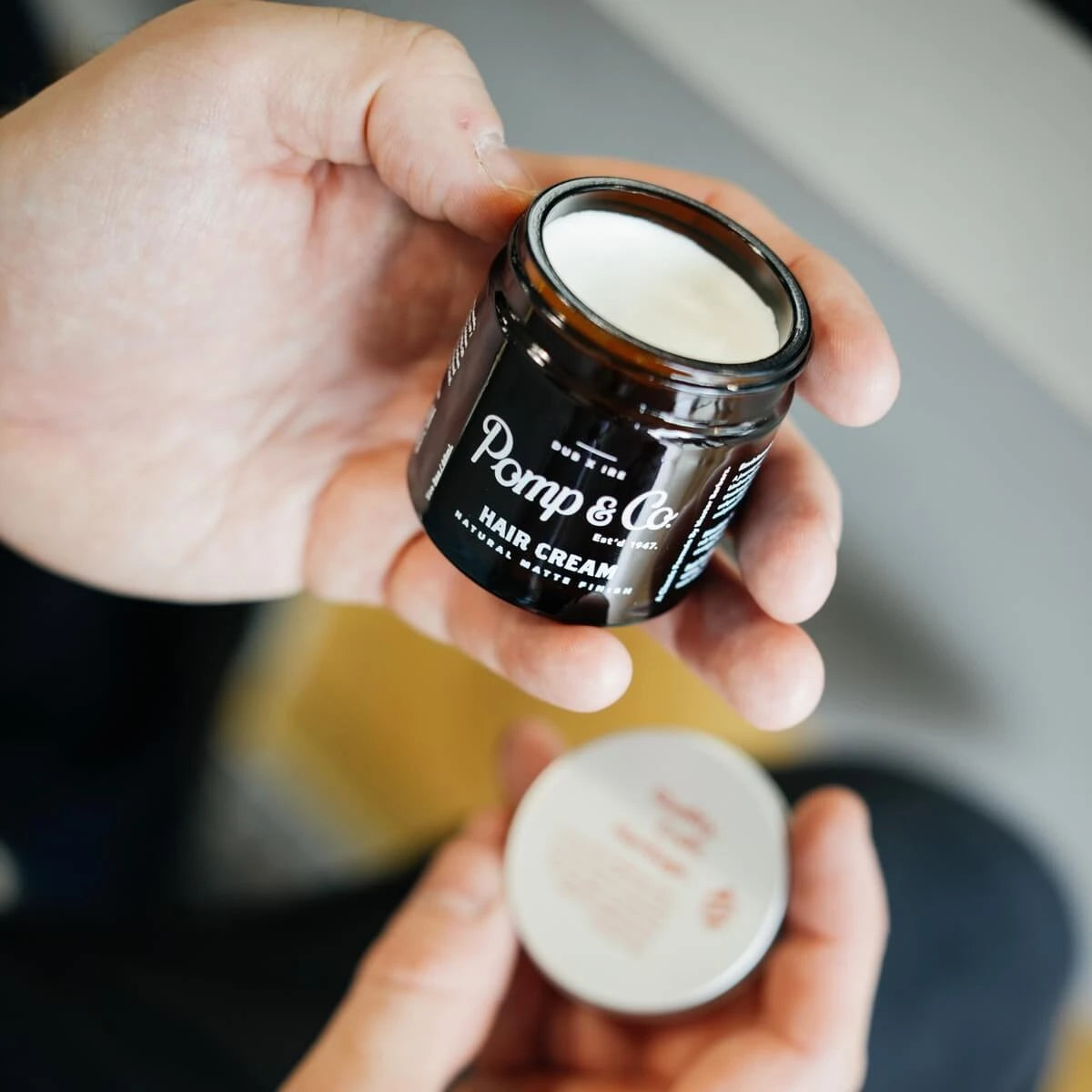 Hårkräm, 120 ml.