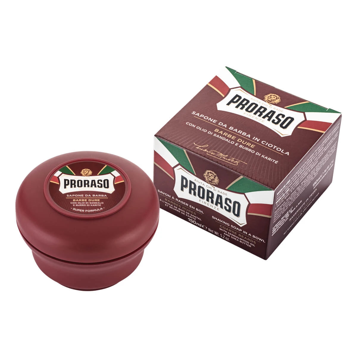 Raktvål i skål - Nourishing, Sandalwood Oil och Shea Butter, 150 ml.