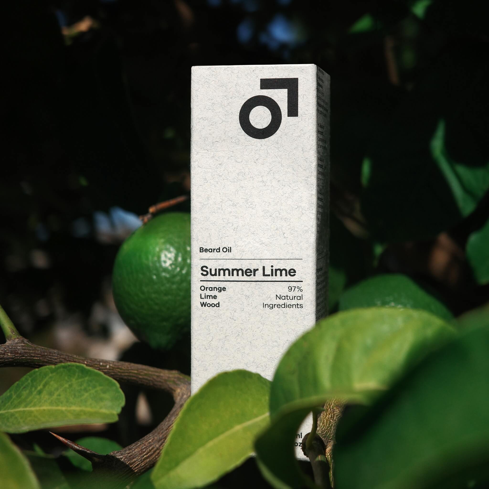 Skäggolja, Summer Lime, 30 ml.
