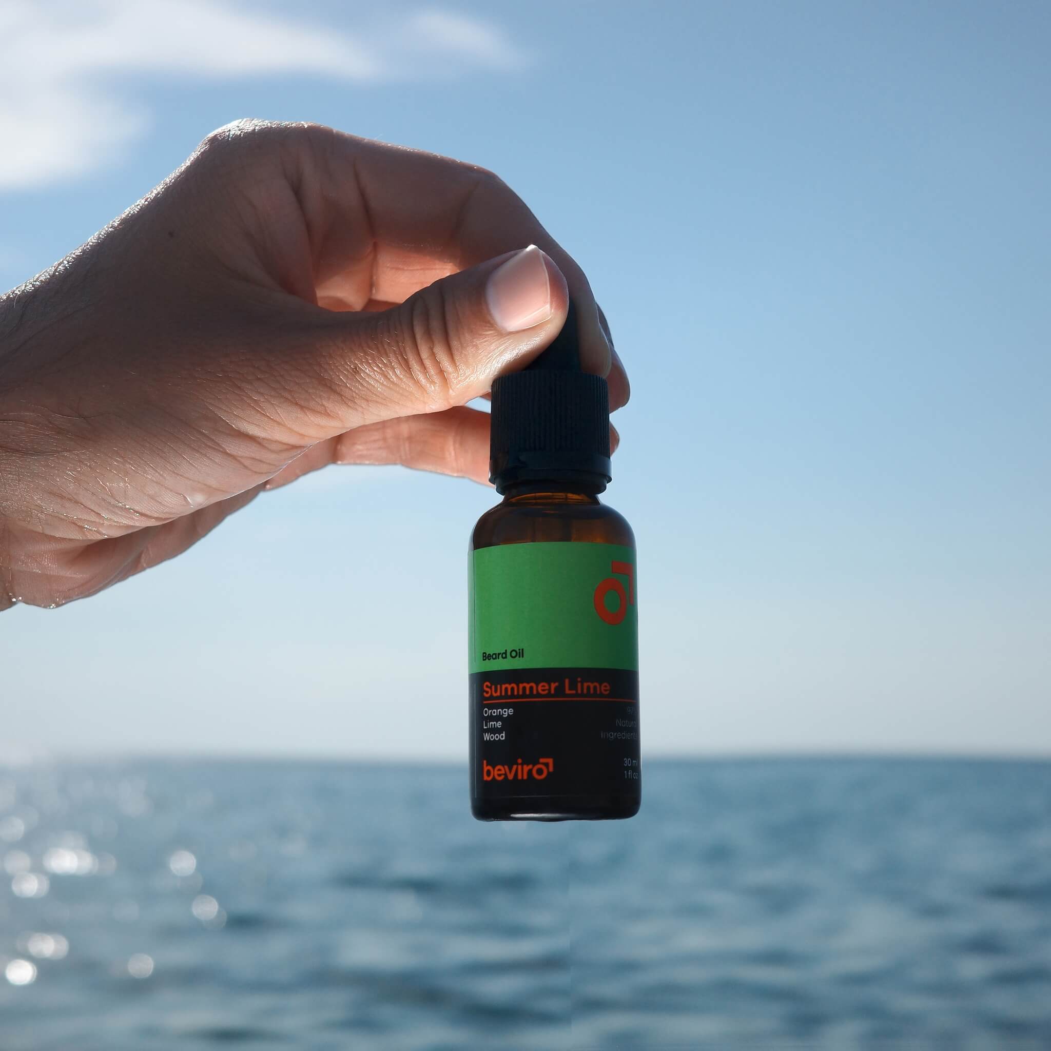 Skäggolja, Summer Lime, 30 ml.