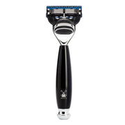 Säkerhetshyvel Gillette Fusion, Vivo, Svart Resin