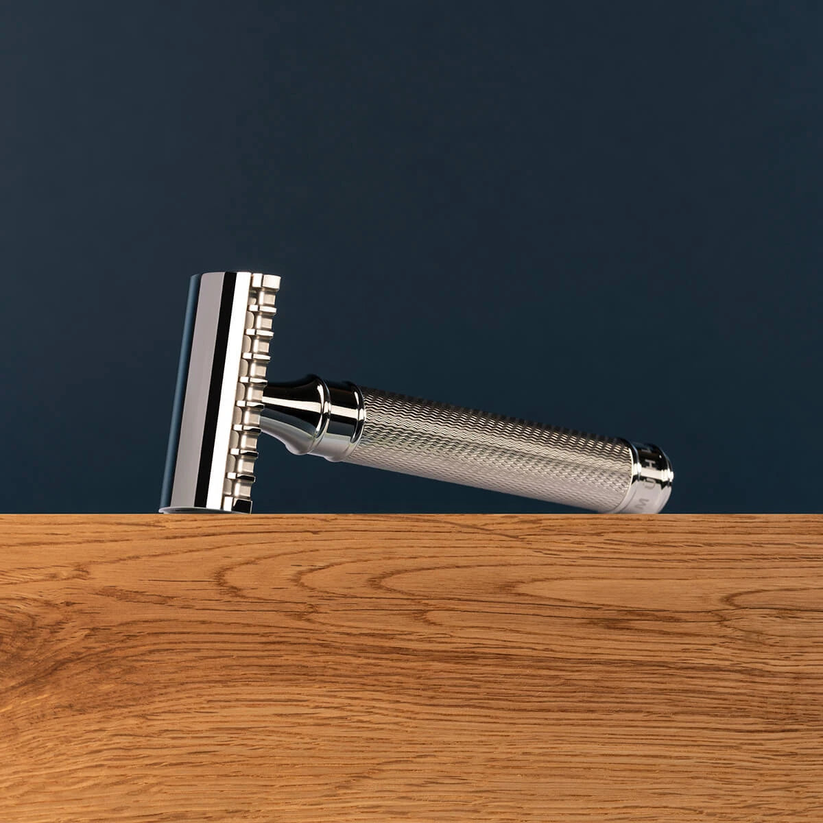 R41 Grande Säkerhetshyvel, Open Comb, rostfritt stål