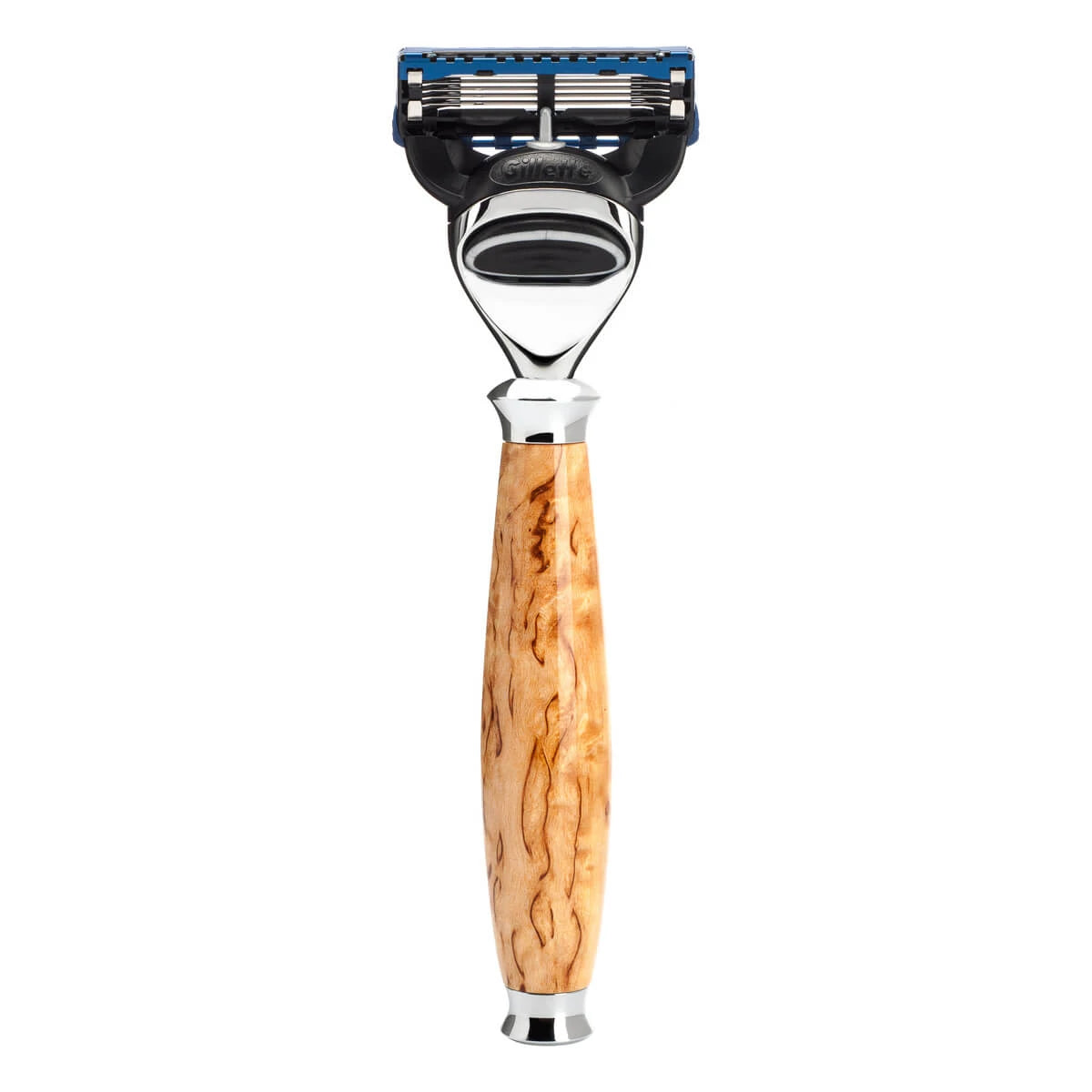 Gillette Fusion Säkerhetshyvel, Purist, Karelian Burl Birch