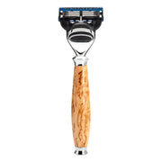 Gillette Fusion Säkerhetshyvel, Purist, Karelian Burl Birch