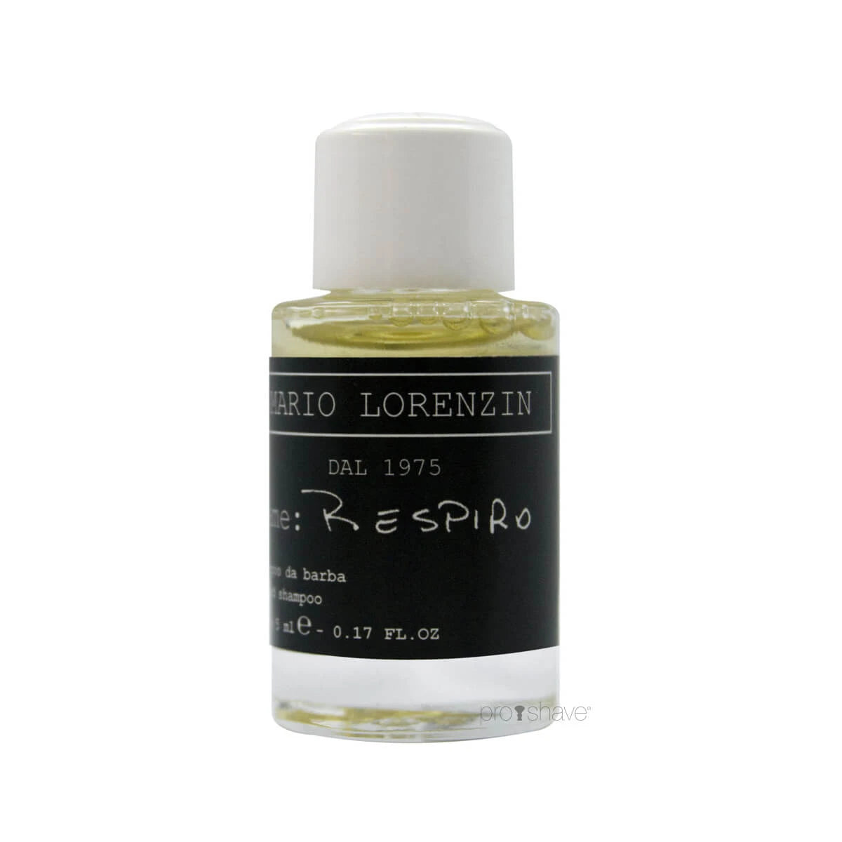 Schampo för skägg, Respiro, lyxigt prov, 5 ml.
