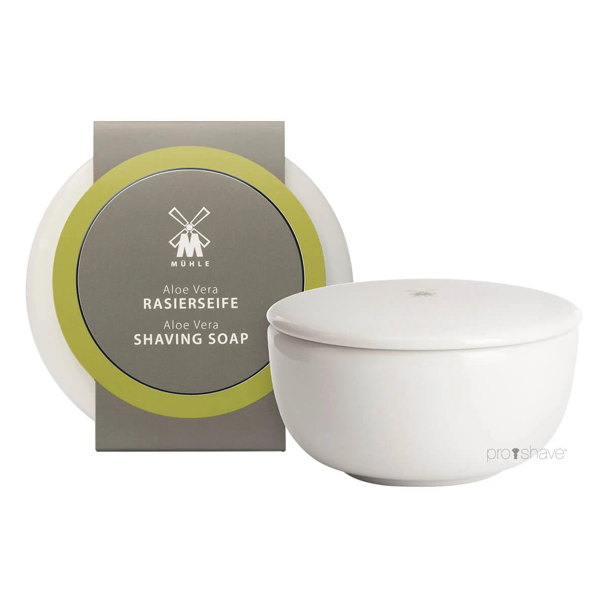 Raktvål i porslinsskål, Aloe Vera, 65 gr.