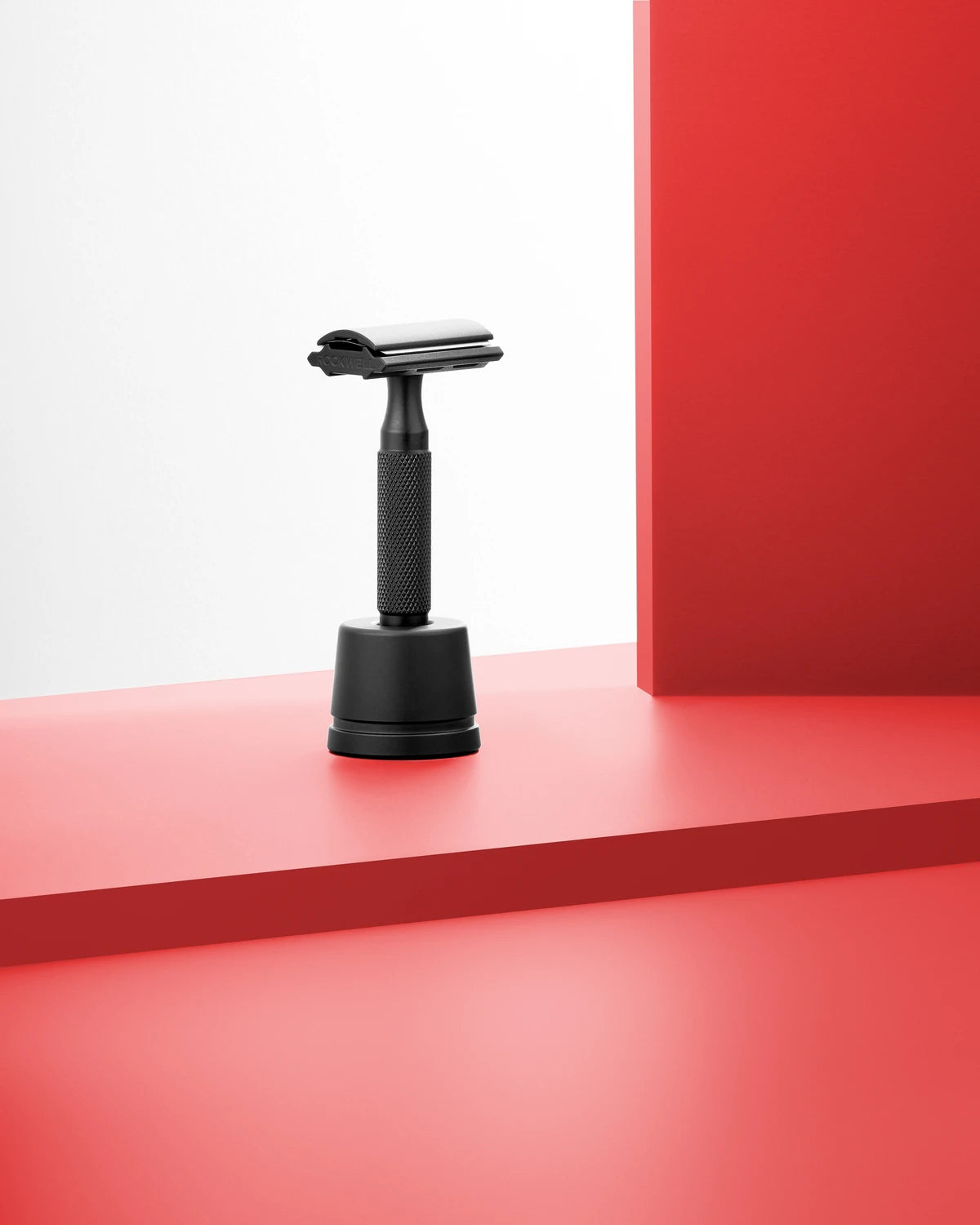 6S Justerbar Säkerhetshyvel, matt svart