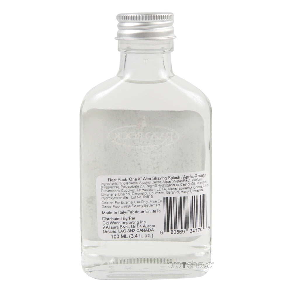 One-X Aftershave Splash, 100 ml.