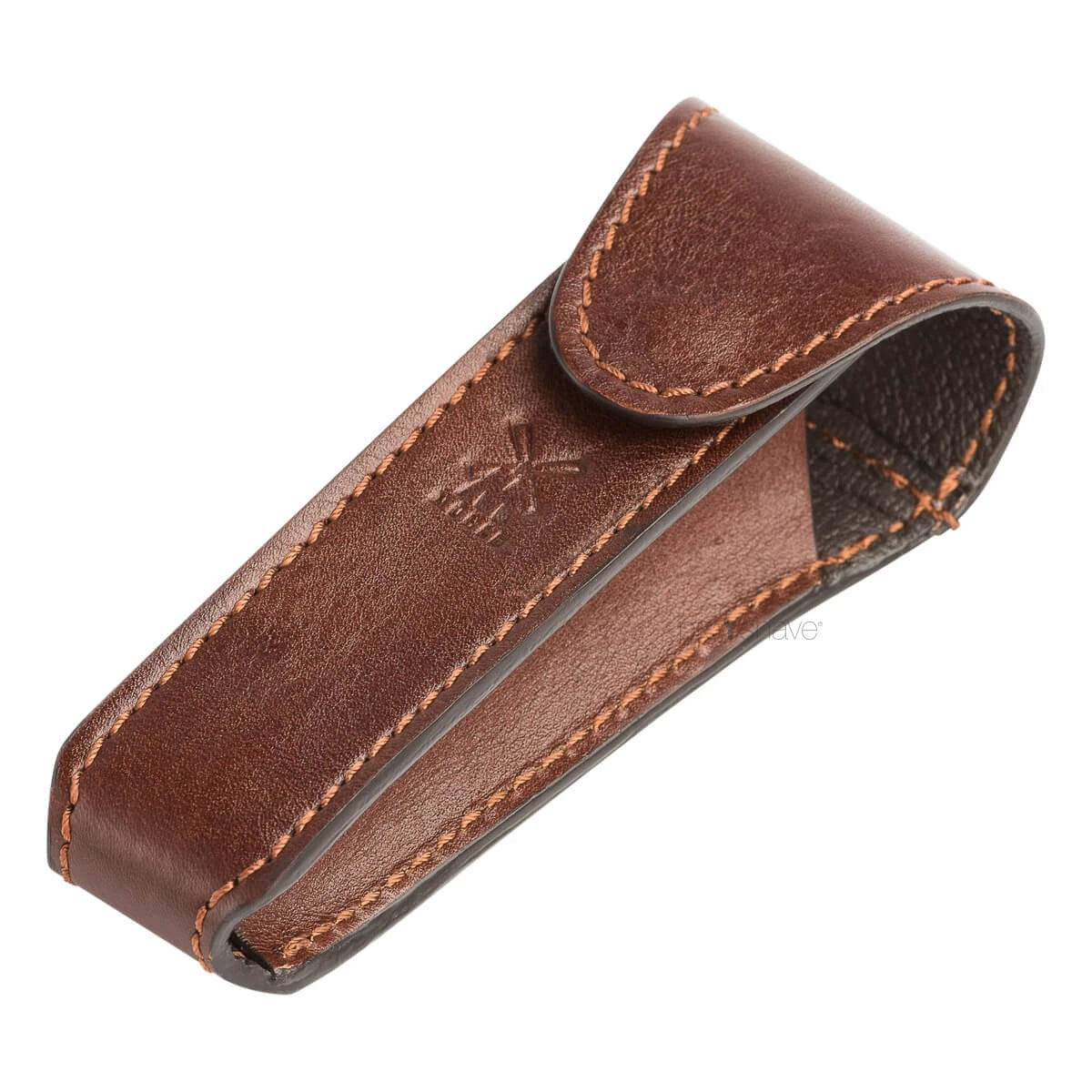 Läderfodral för Säkerhetshyvel, Brun