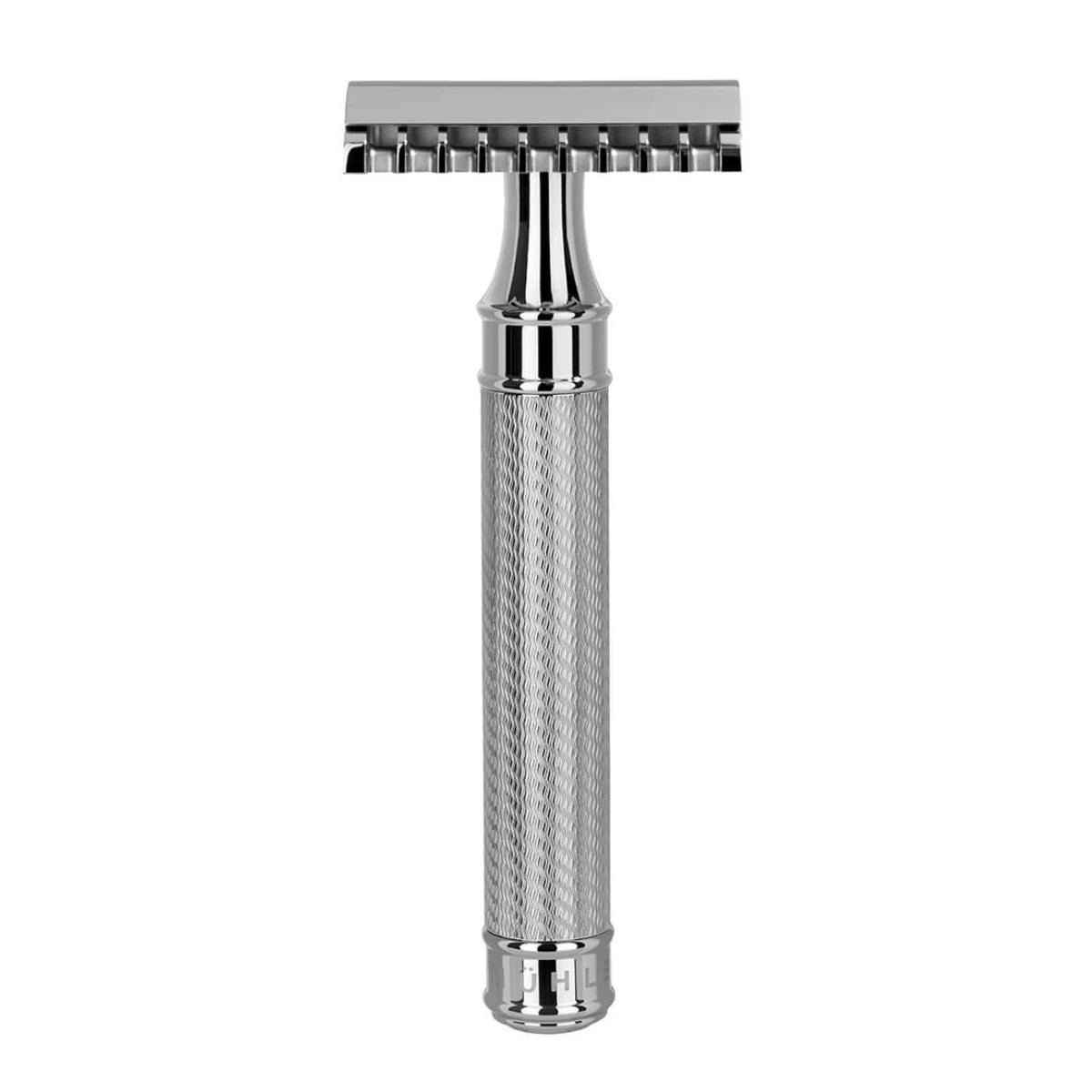 R41 Grande Säkerhetshyvel, Open Comb, rostfritt stål