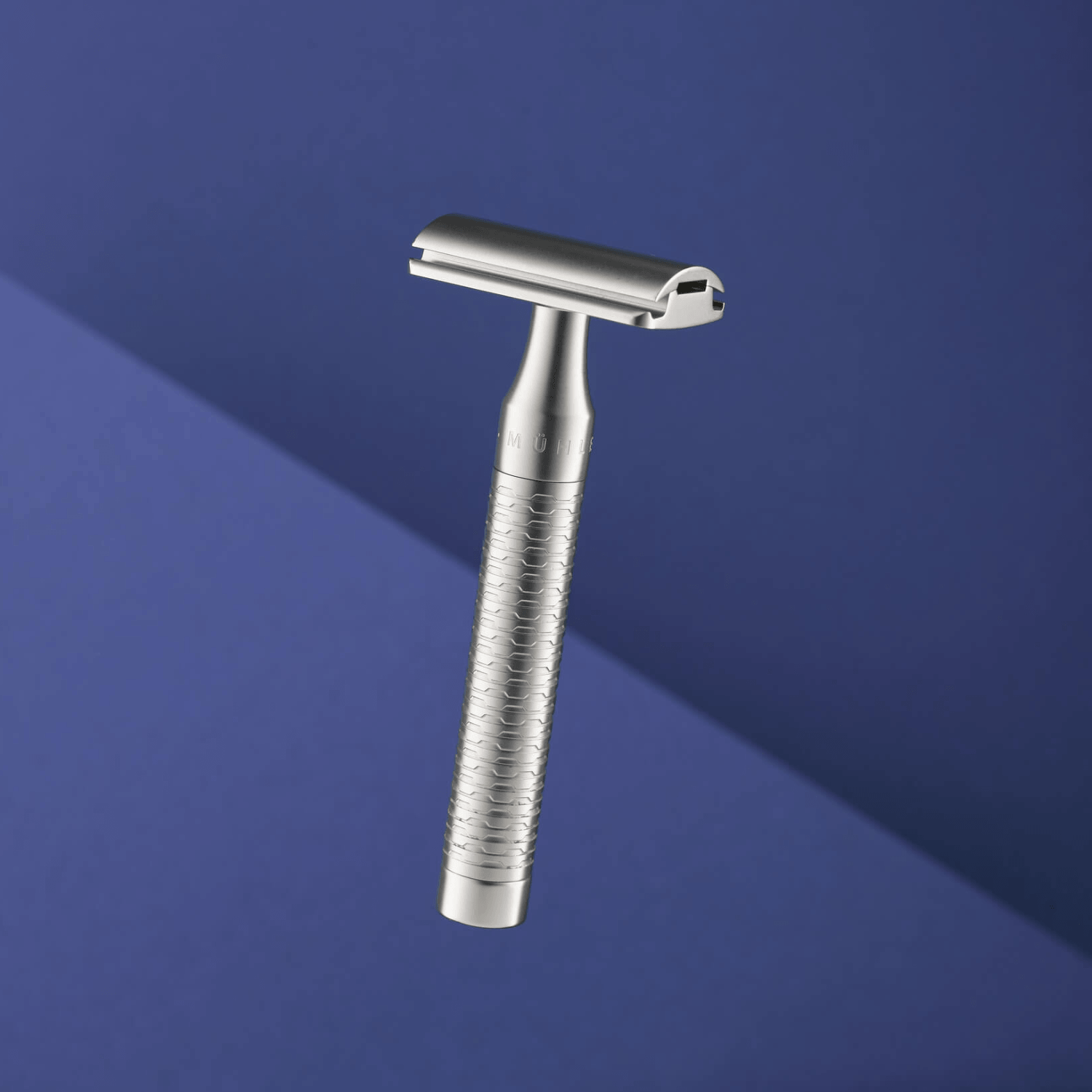 Säkerhetshyvel, Rocca, Rostfritt stål - Matt yta