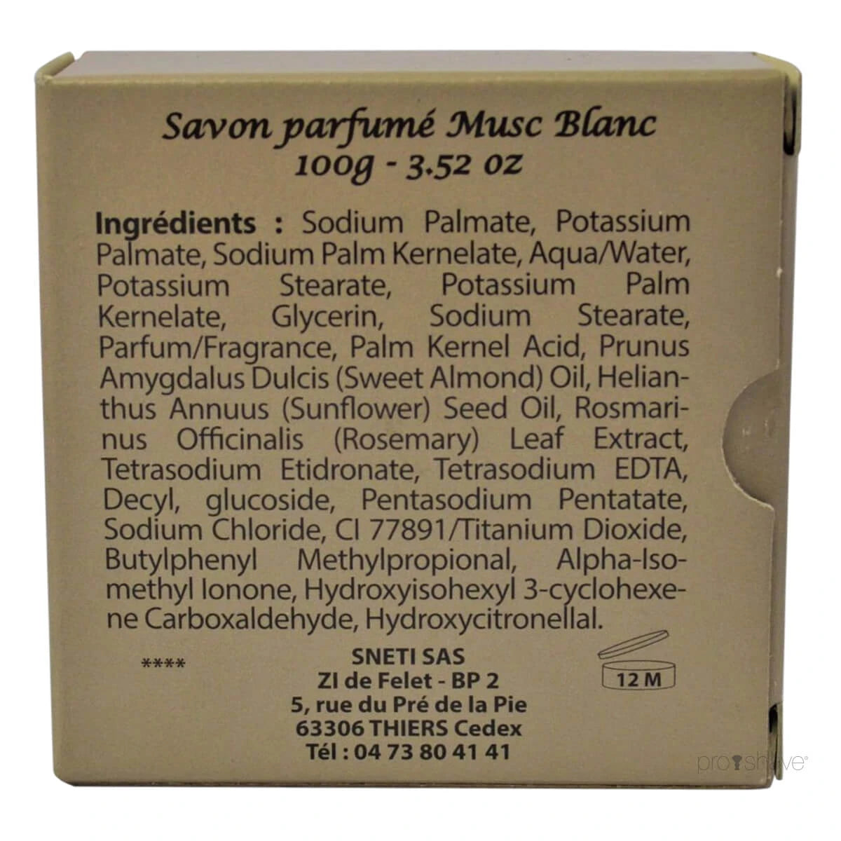 Raktvål, Musc White, 70 gr.