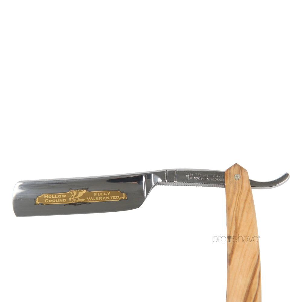 Rakkniv, 6/8 Round Nose, Eagle, Olivträ
