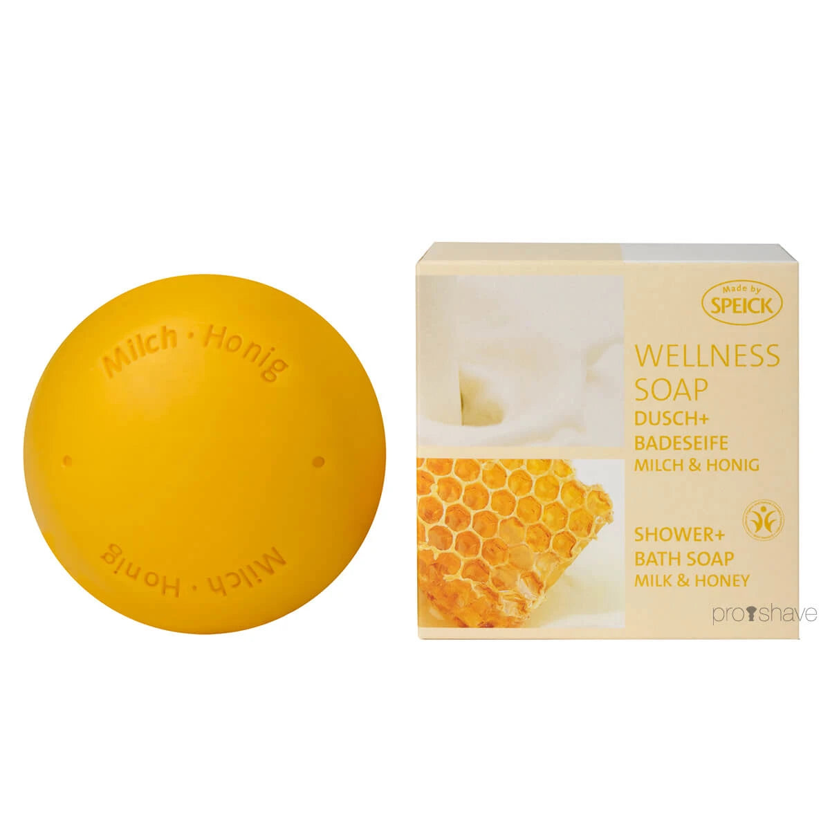 Wellness tvål, Mjölk & Honung, 200 g.