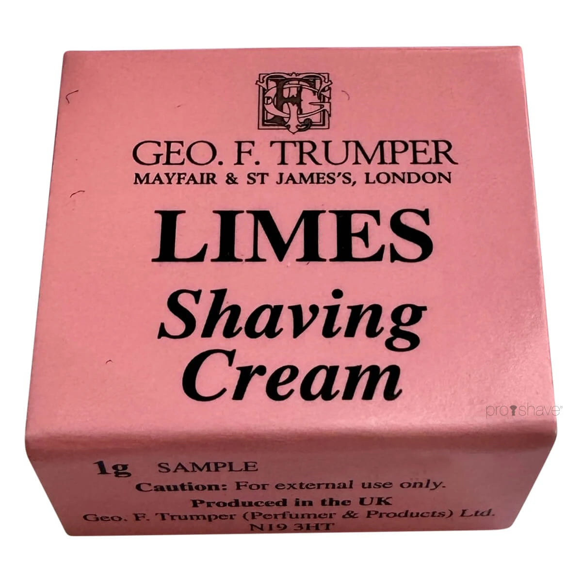 Rakkräm, Limes, Prover, 1 gr.