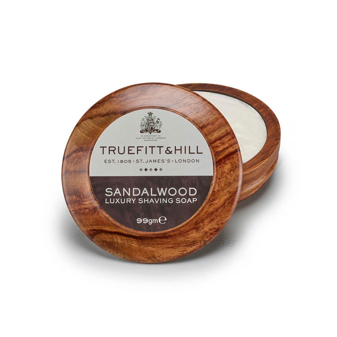 Raktvål i träskål, Sandalwood, 99 gr.