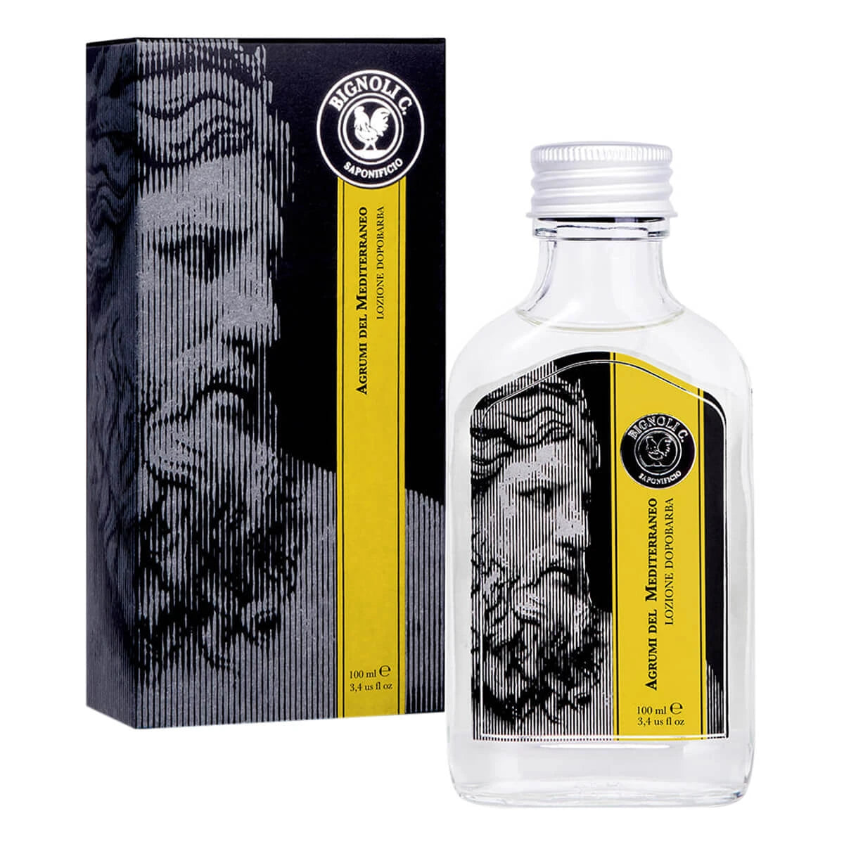 Aftershave, Agrumi del Mediterraneo, 100 ml.