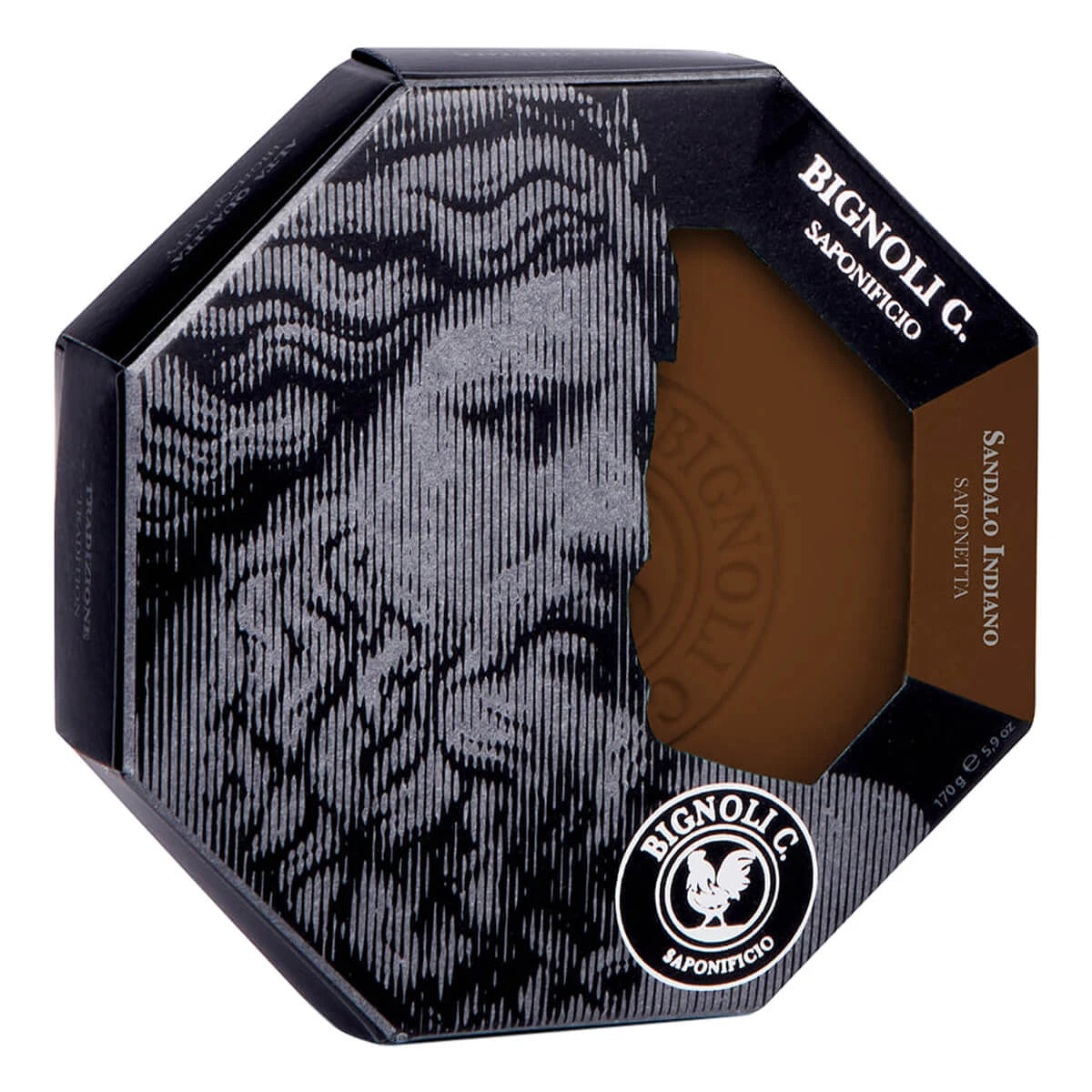 Tvål, Sandalo Indiano, 170 g.