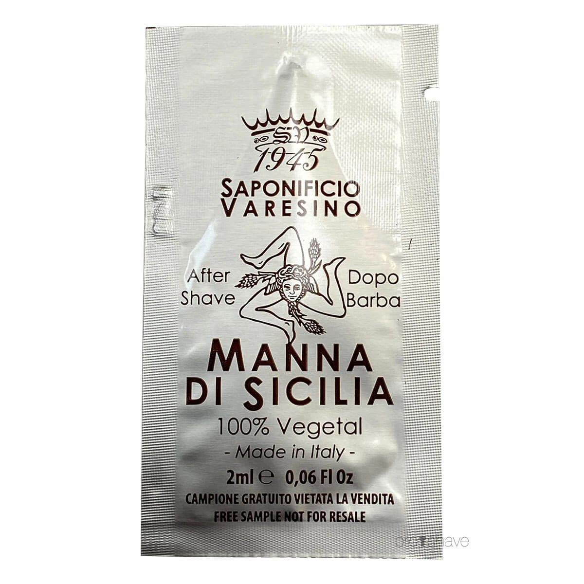 Aftershave, Manna, Prover, 2 ml.