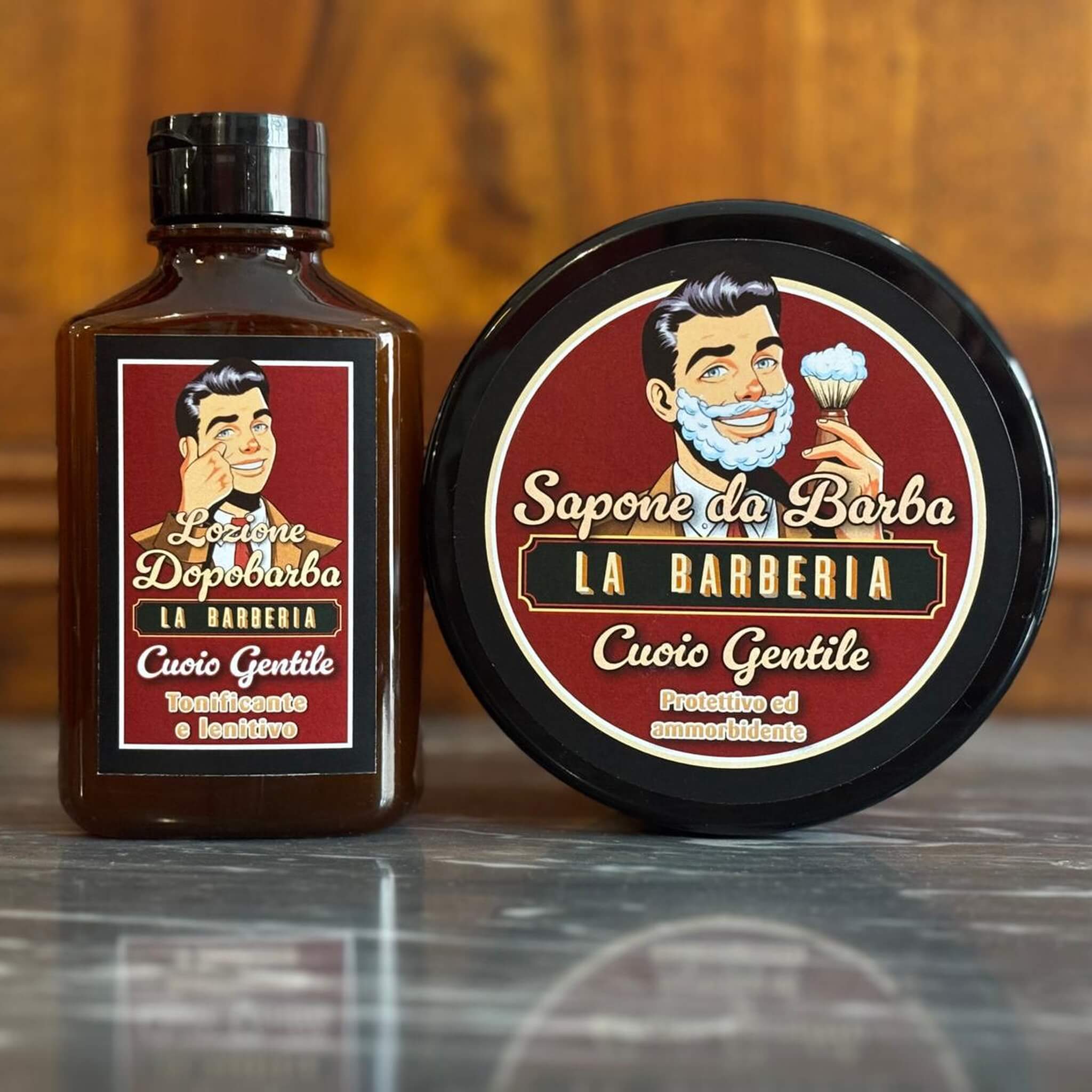 Aftershave Lotion, Cuoio Gentile, 150 ml.