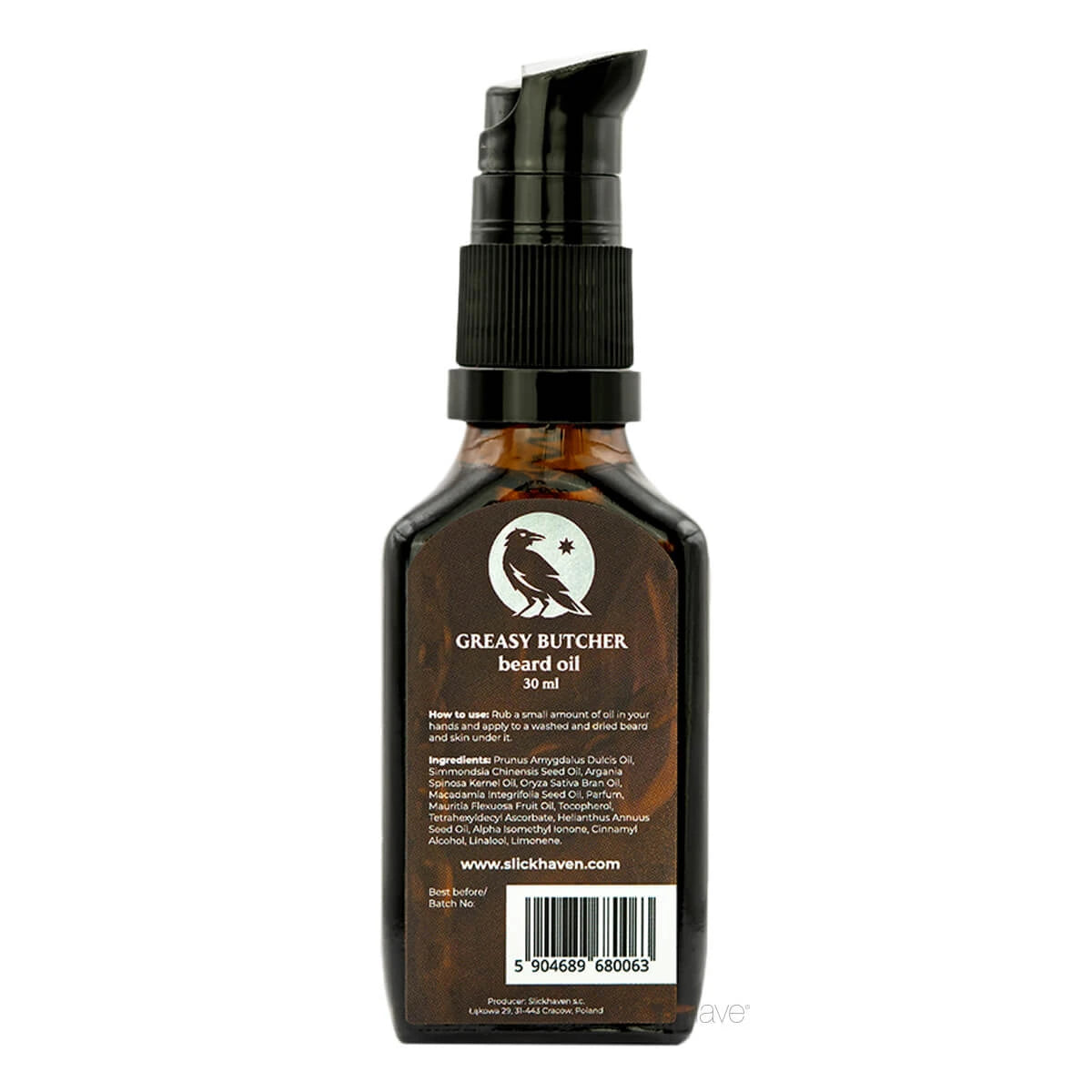 Skäggolja, Greasy Butcher, 30 ml.