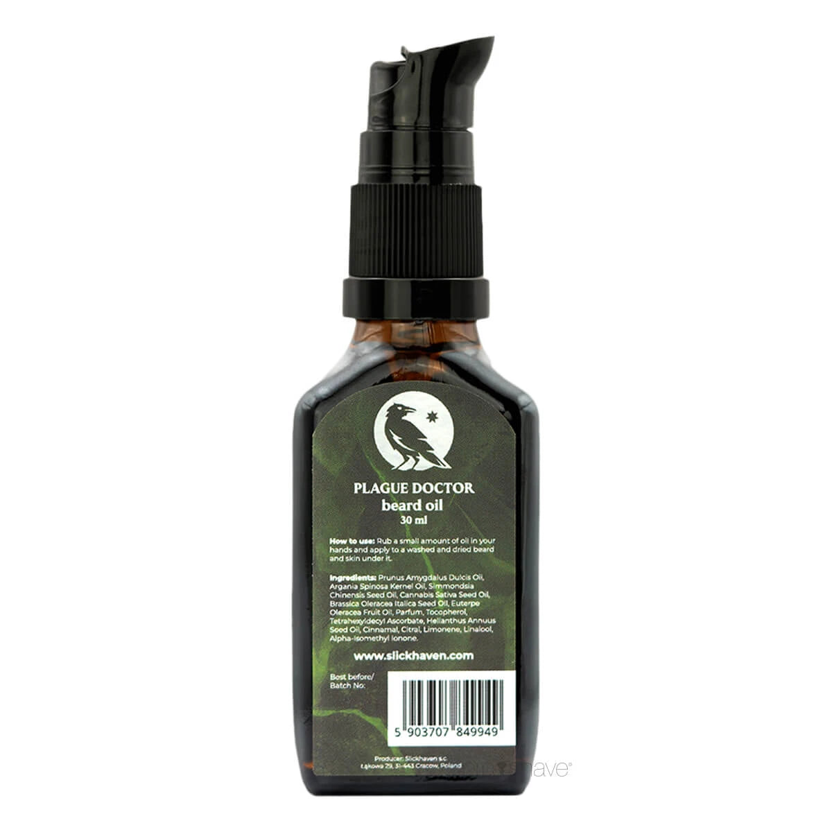 Skäggolja, Plague Doctor, 30 ml.