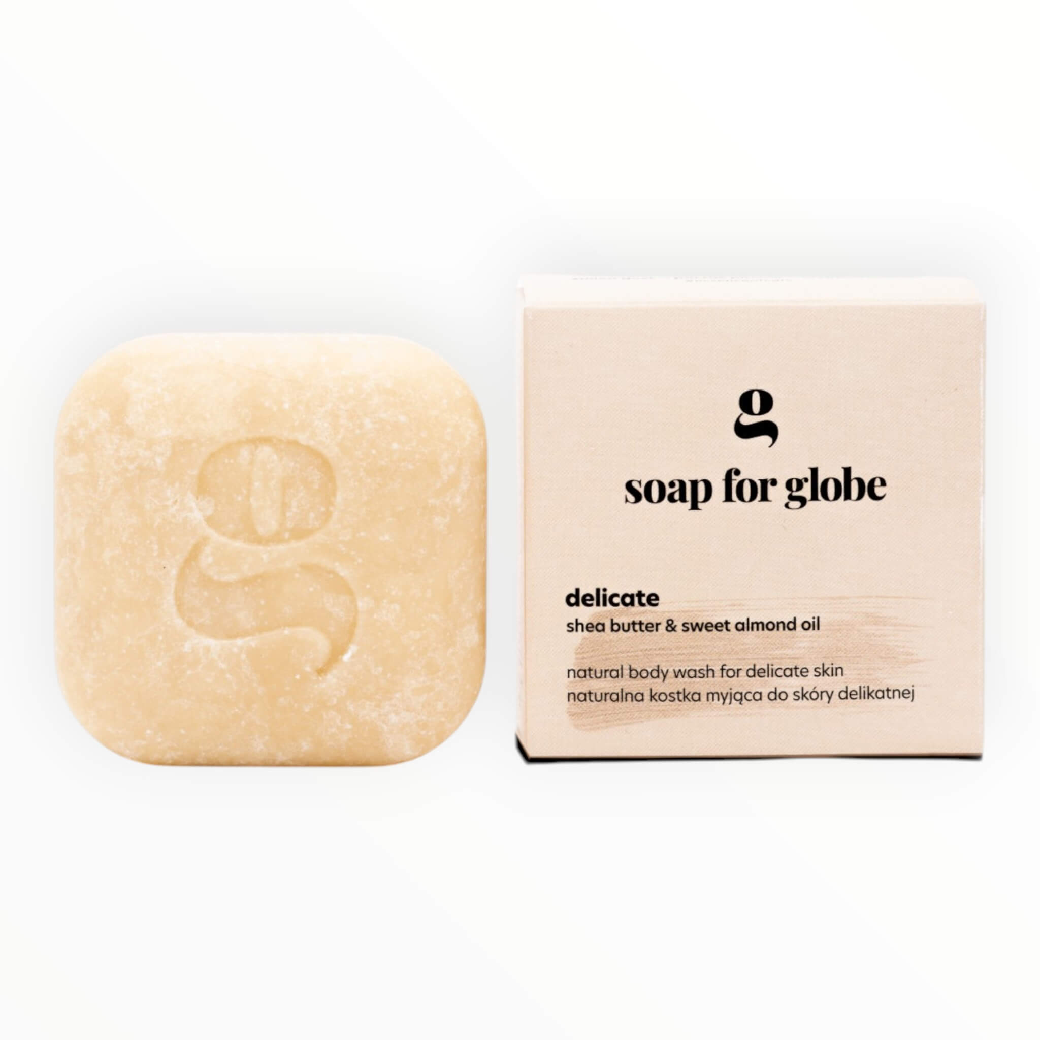 Body Wash Bar, Delicate skin - Delicate, 100 g.