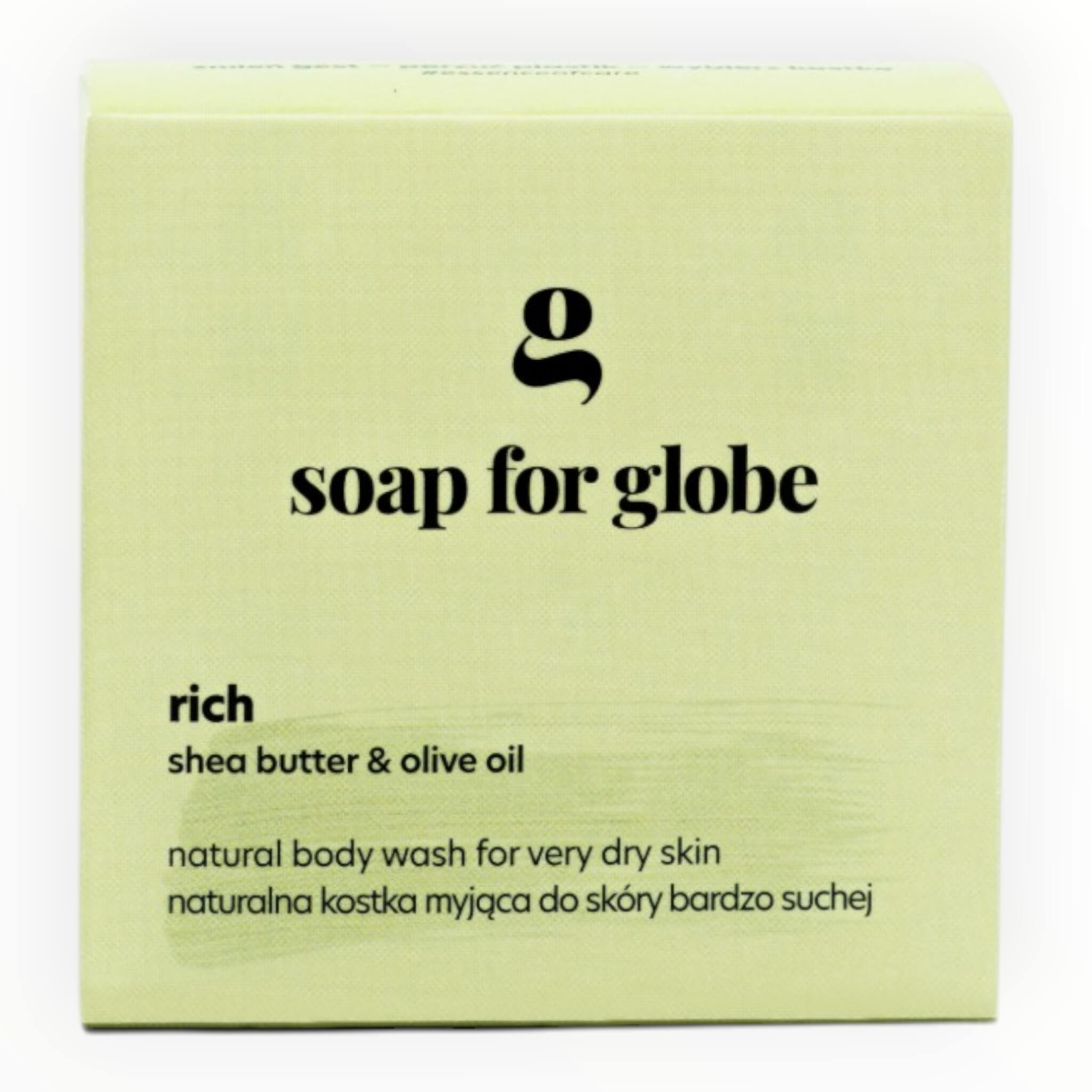 Body Wash Bar, Dry skin - Rich, 100 g.
