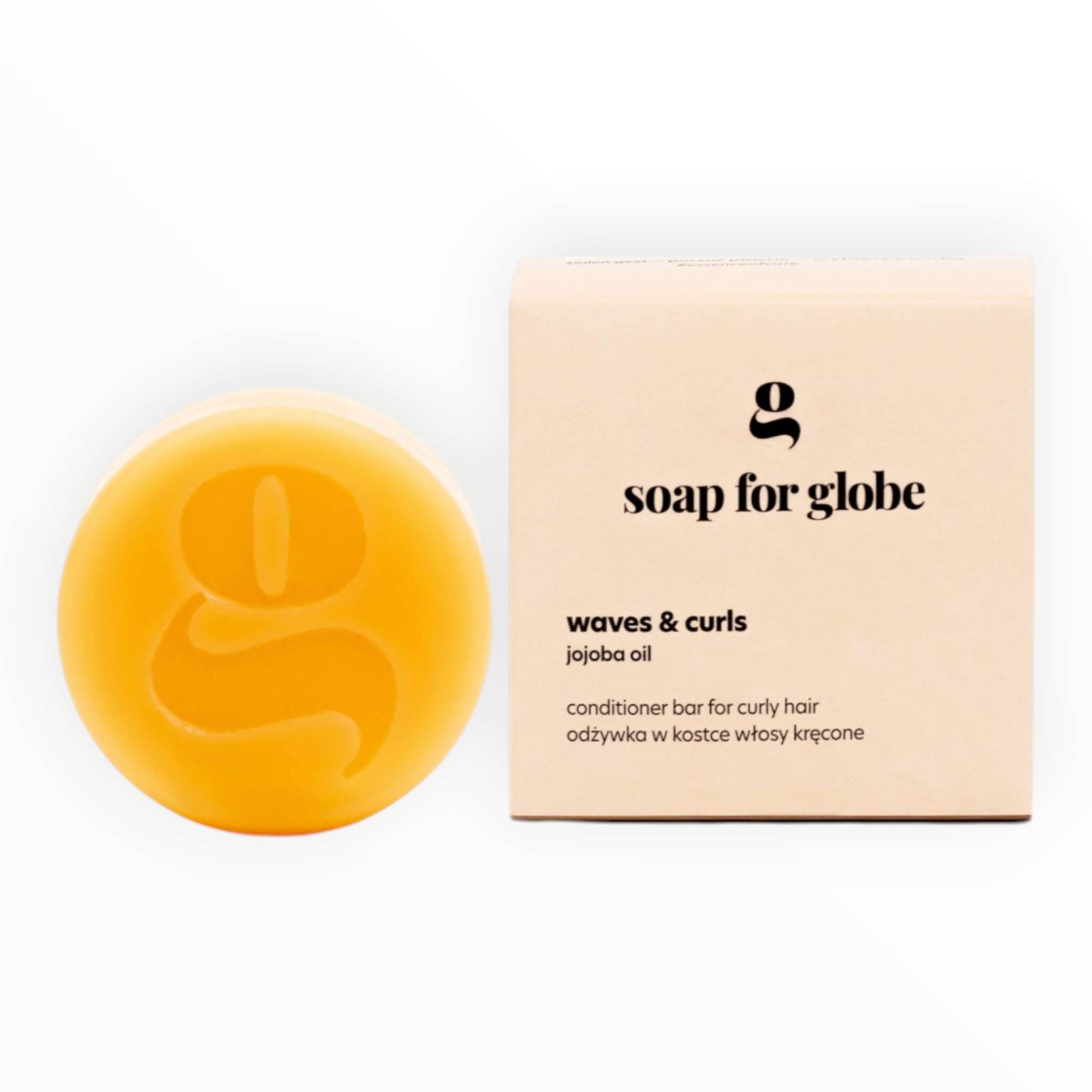 Conditioner Bar, Lockigt hår - Vågor & Lockar, 50 g.