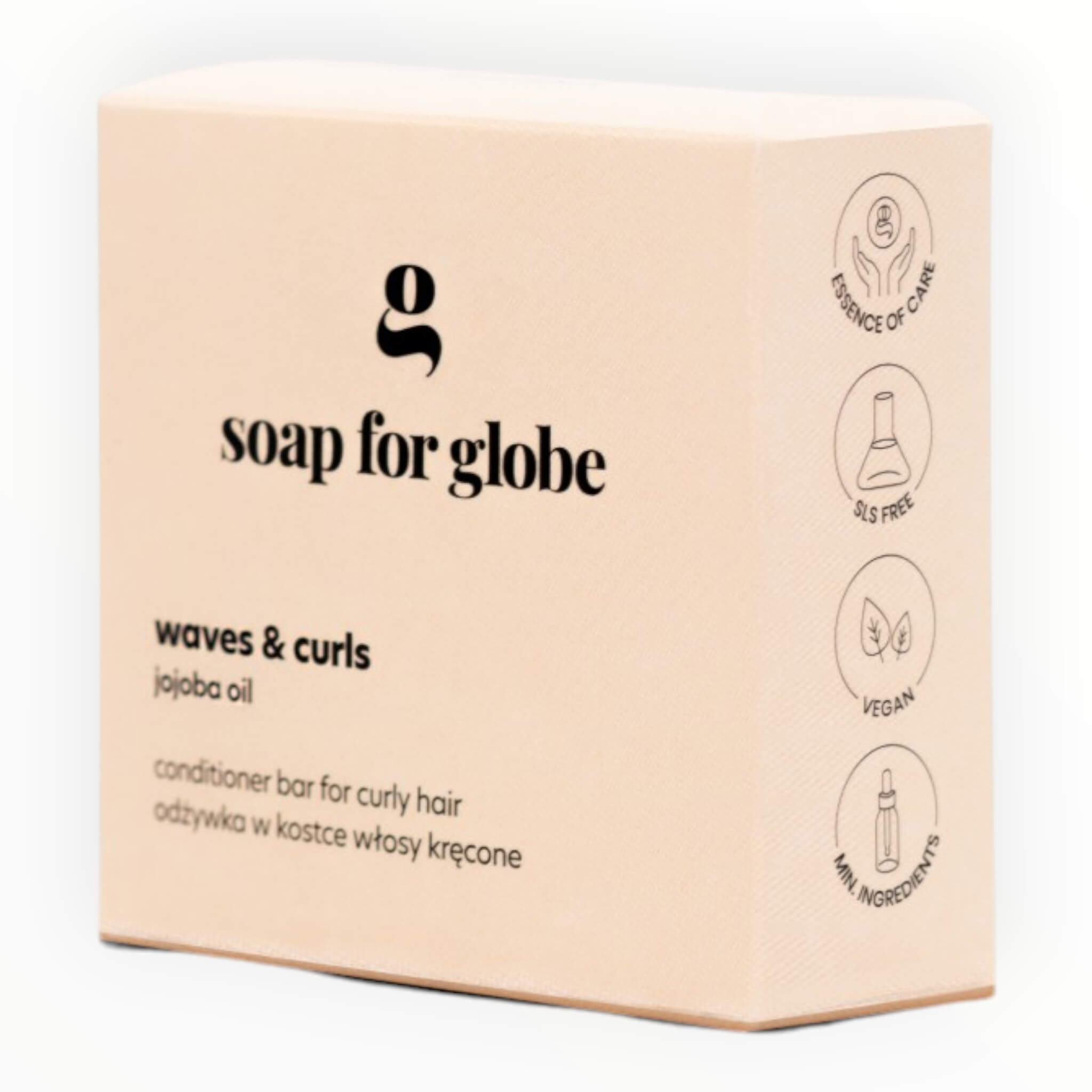 Shampoo Bar, Lockigt hår - Vågor & Lockar, 80 g.
