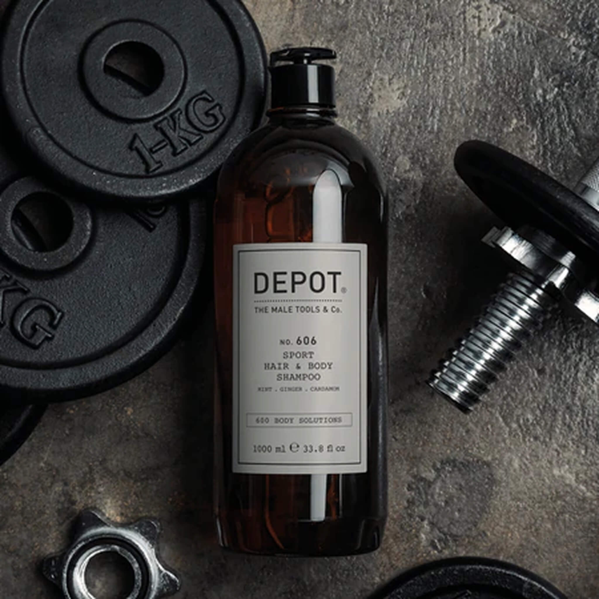 Sport Hair & Body Schampo, nr 606, 1000 ml.
