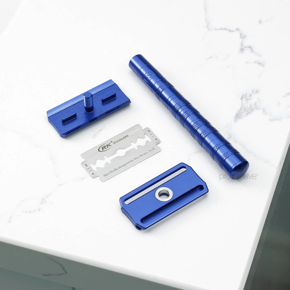 AL13 Säkerhetshyvel, Stålblå - MILD