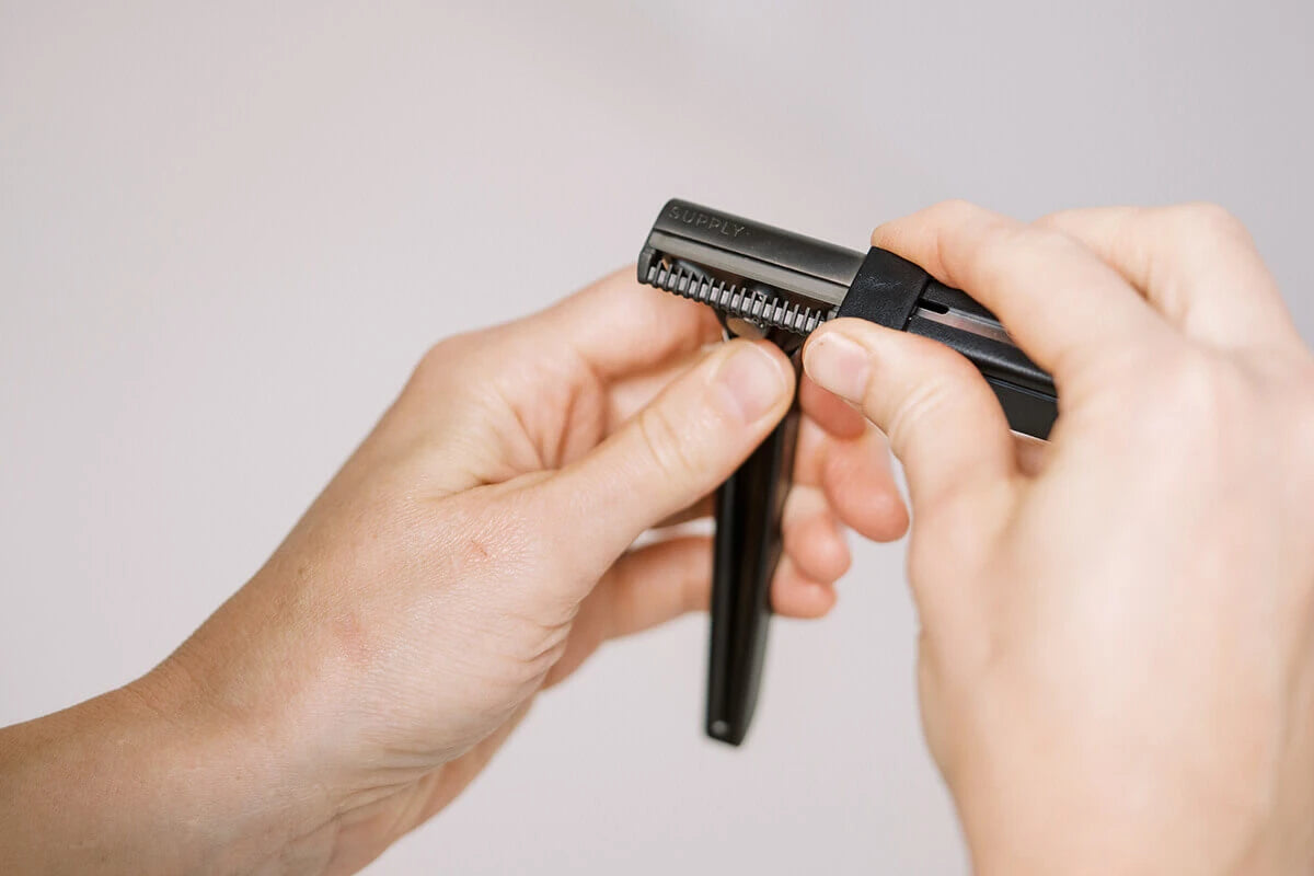 Single Edge Rakblad, Black Label, 8 st.