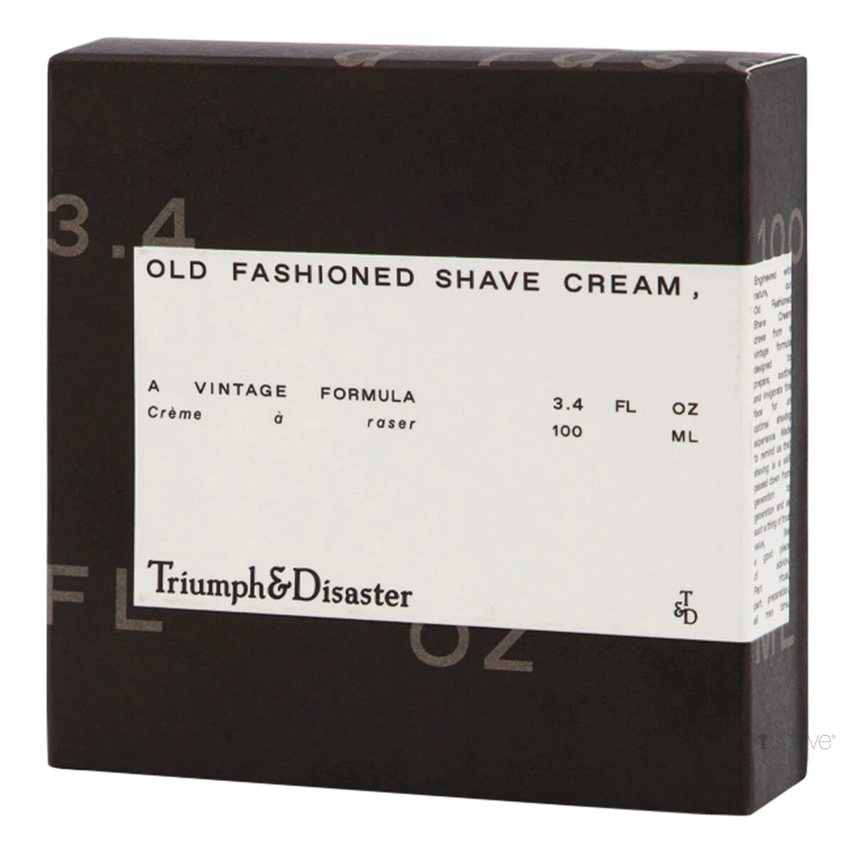 Old Fashioned Shave Cream, 100 ml.