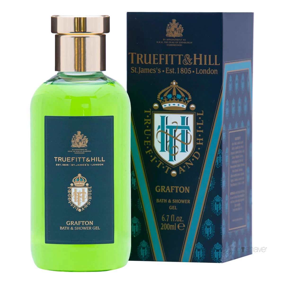 Bad- och duschgel, Grafton, 200 ml.
