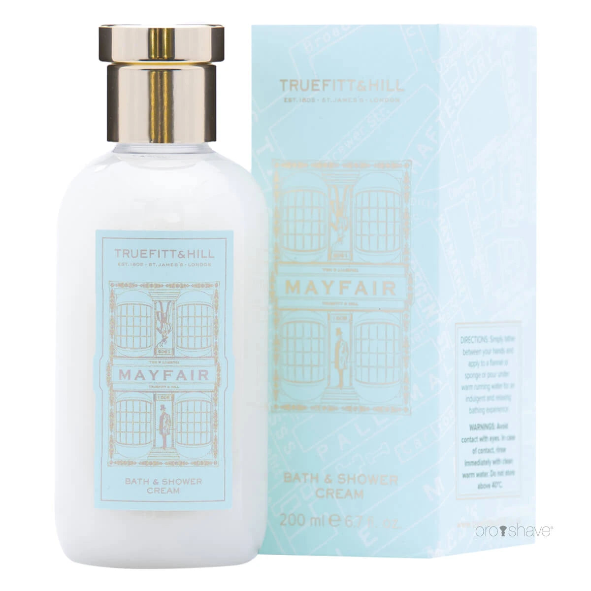 Bad- och duschkräm, Mayfair, 200 ml.