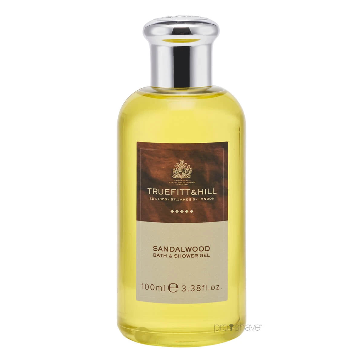 Bad- och duschgel, Sandalwood, 100 ml.