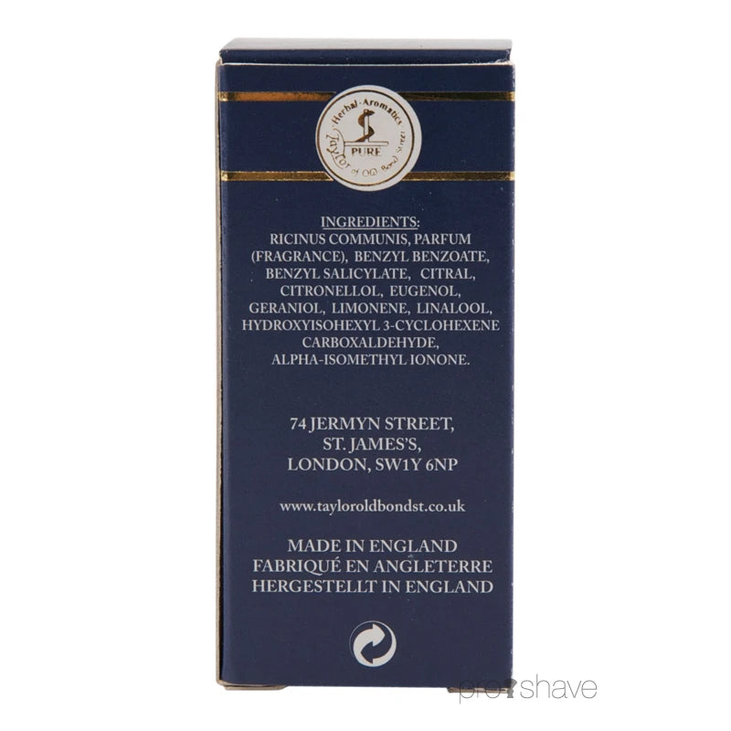 Pre-shave Oil, Aroma Therapy, 30 ml.