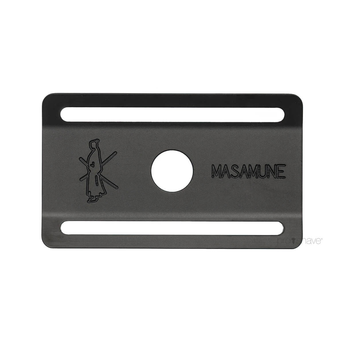 Masamune Basplatta, Stängd kam, Rostfritt stål - Mörk