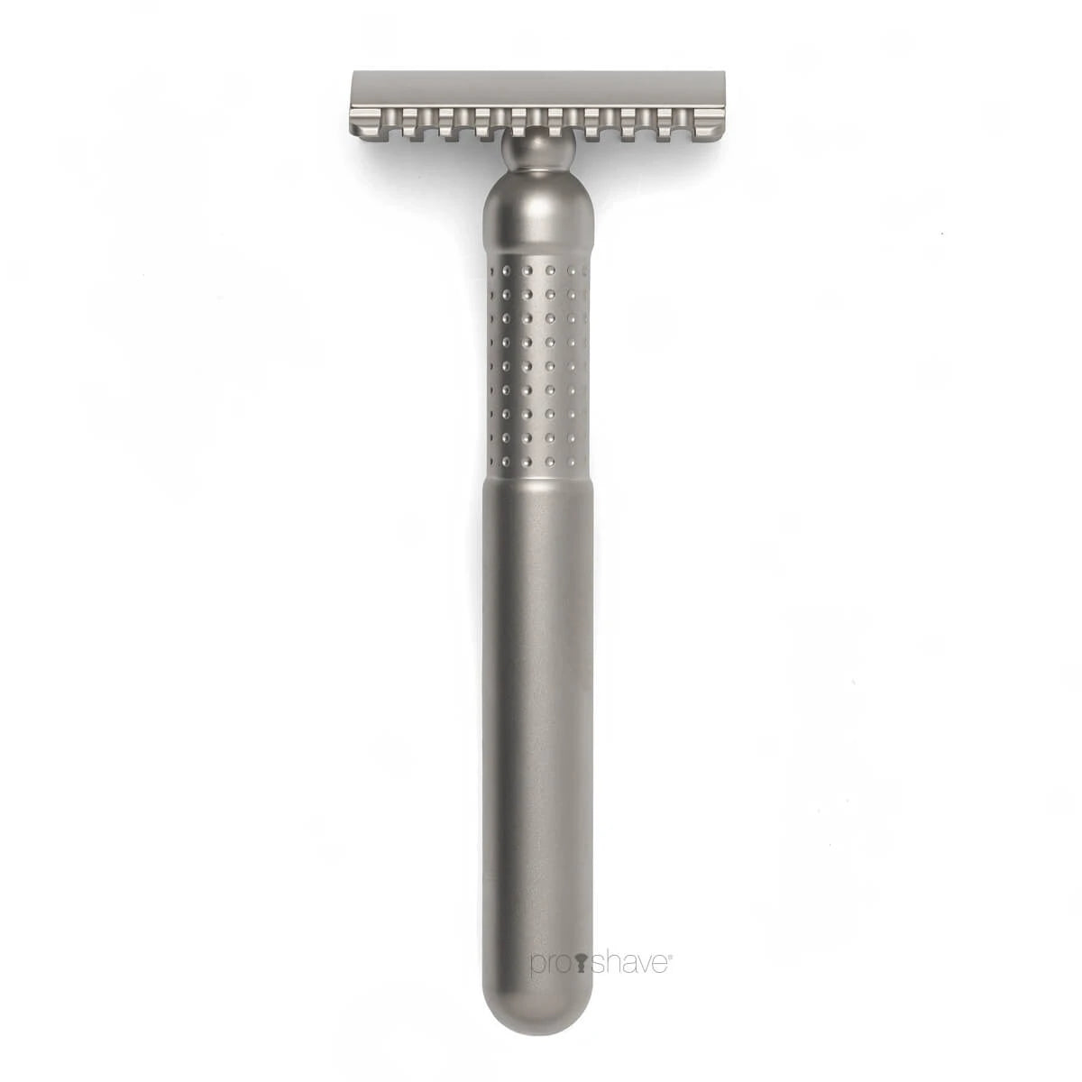 Masamune Nodachi Säkerhetshyvel, öppen kam, rostfritt stål - Matt