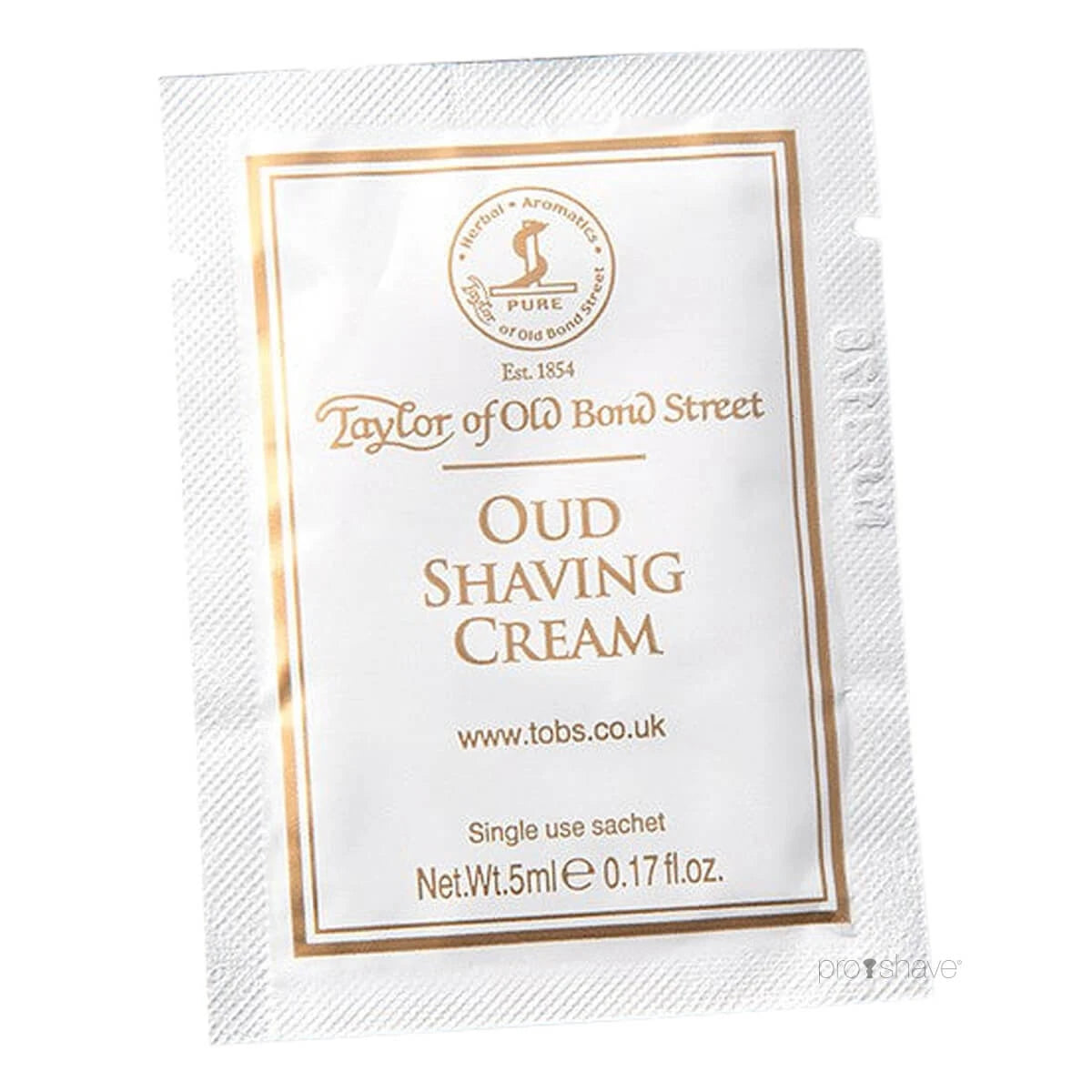 Rakkräm, Oud, 5 ml, Prover