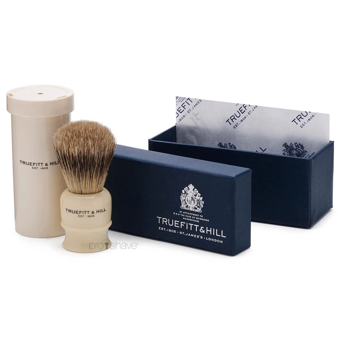Reseborste i tub, Super Badger, Faux Ivory