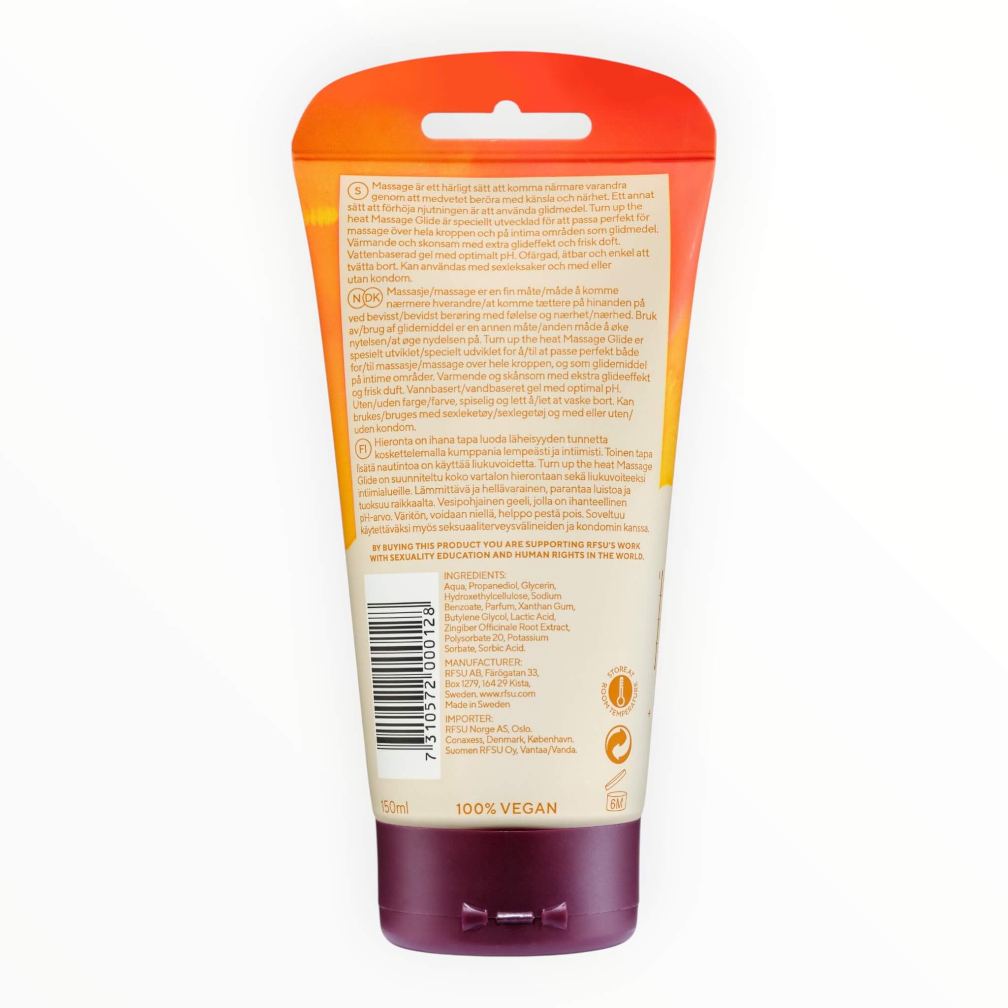 Turn Up The Heat – Glidmedel, 150 ml.