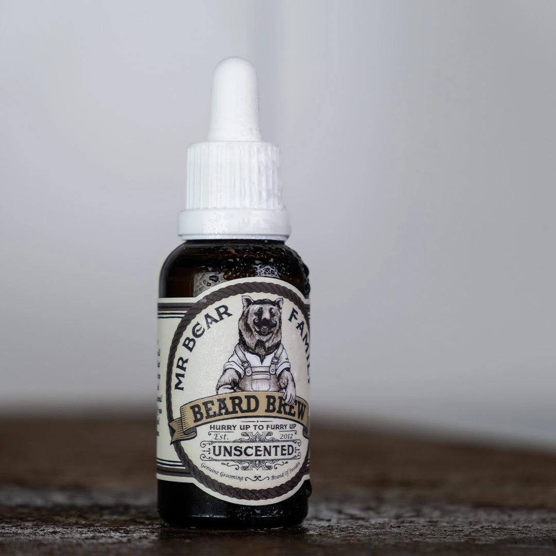 Skäggolja, Skäggolja, Oparfymerad, 30 ml.