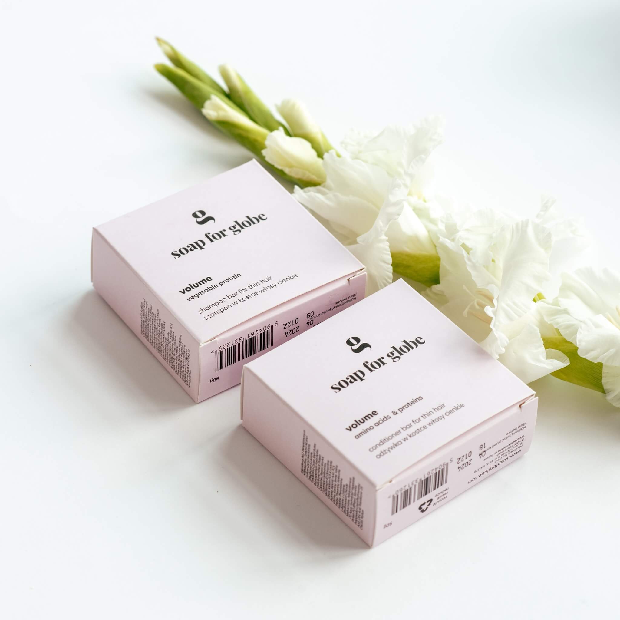 Shampoo Bar, Tunt hår - Volym, 80 g.